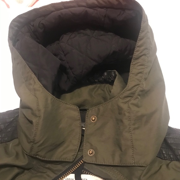 Garage Women Green/Black Bomber Jacket  XS - Picture 9 of 16